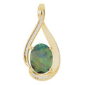 Oval Boulder Opal 115_Yellow Gold_Oval Oval Boulder Opal 115_Yellow Gold_Oval