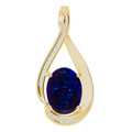 Oval Black Opal 122_Yellow Gold_Oval Oval Black Opal 122_Yellow Gold_Oval