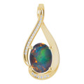 Oval Opal Triplet 129_Yellow Gold_Oval Oval Opal Triplet 129_Yellow Gold_Oval