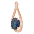 Oval Opal Triplet 134_Rose Gold_Oval Oval Opal Triplet 134_Rose Gold_Oval
