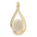 Oval White Opal 142_Yellow Gold_Oval Oval White Opal 142_Yellow Gold_Oval