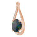 Oval Opal Triplet 149_Rose Gold_Oval Oval Opal Triplet 149_Rose Gold_Oval