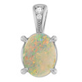 Oval Opal Triplet 95_Sterling Silver_Oval Oval Opal Triplet 95_Sterling Silver_Oval