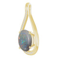 Oval Black Opal 12_Yellow Gold_Oval