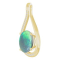 Oval Black Opal 16_Yellow Gold_Oval