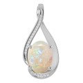 Oval White Opal 18_Sterling Silver_Oval