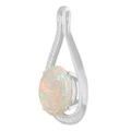 Oval White Opal 1_Sterling Silver_Oval