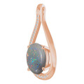 Oval Black Opal 12_Rose Gold_Oval