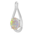 Oval Black Opal 13_White Gold_Oval Oval Black Opal 13_White Gold_Oval