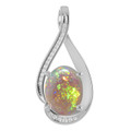 Oval White Opal 14_White Gold_Oval Oval White Opal 14_White Gold_Oval