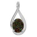 Oval Boulder Opal 34_Sterling Silver_Oval Oval Boulder Opal 34_Sterling Silver_Oval