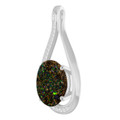 Oval Boulder Opal 34_Sterling Silver_Oval Oval Boulder Opal 34_Sterling Silver_Oval