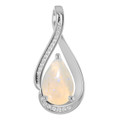 Teardrop White Opal 43_White Gold_Teardrop Teardrop White Opal 43_White Gold_Teardrop
