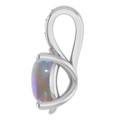 Oval Black Opal 76_White Gold_Oval Oval Black Opal 76_White Gold_Oval