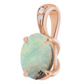 Oval Boulder Opal 106_Rose Gold_Oval Oval Boulder Opal 106_Rose Gold_Oval