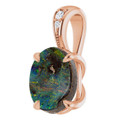 Oval Boulder Opal 111_Rose Gold_Oval Oval Boulder Opal 111_Rose Gold_Oval