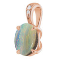 Oval Boulder Opal 112_Rose Gold_Oval Oval Boulder Opal 112_Rose Gold_Oval