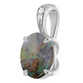 Oval Boulder Opal 113_Sterling Silver_Oval Oval Boulder Opal 113_Sterling Silver_Oval