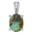 Oval Boulder Opal 114_Sterling Silver_Oval Oval Boulder Opal 114_Sterling Silver_Oval