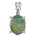 Oval Boulder Opal 115_Sterling Silver_Oval Oval Boulder Opal 115_Sterling Silver_Oval