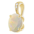 Oval White Opal 117_Yellow Gold_Oval Oval White Opal 117_Yellow Gold_Oval