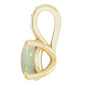 Round White Opal 120_Yellow Gold_Round Round White Opal 120_Yellow Gold_Round
