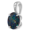 Oval Opal Triplet 131_Sterling Silver_Oval Oval Opal Triplet 131_Sterling Silver_Oval