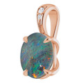Oval White Opal 141_Rose Gold_Oval Oval White Opal 141_Rose Gold_Oval