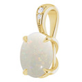 Oval White Opal 143_Yellow Gold_Oval Oval White Opal 143_Yellow Gold_Oval