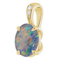 Oval Opal Triplet 147_Yellow Gold_Oval Oval Opal Triplet 147_Yellow Gold_Oval
