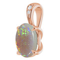 Oval White Opal 14_Rose Gold_Oval
