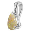 Teardrop Pipe Opal 39_White Gold_Teardrop