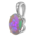 Oval Black Opal 76_White Gold_Oval