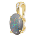 Oval Black Opal 12_Yellow Gold_Oval Oval Black Opal 12_Yellow Gold_Oval