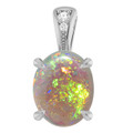 Oval White Opal 14_White Gold_Oval Oval White Opal 14_White Gold_Oval