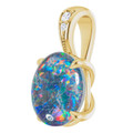 Oval Opal Triplet 60_Yellow Gold_Oval Oval Opal Triplet 60_Yellow Gold_Oval