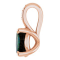 Round Boulder Opal 55_Rose Gold_Round Round Boulder Opal 55_Rose Gold_Round
