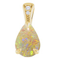 Teardrop Pipe Opal 39_Yellow Gold_Teardrop Teardrop Pipe Opal 39_Yellow Gold_Teardrop