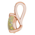 Teardrop Pipe Opal 39_Rose Gold_Teardrop Teardrop Pipe Opal 39_Rose Gold_Teardrop