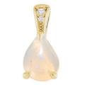 Teardrop White Opal 43_Yellow Gold_Teardrop Teardrop White Opal 43_Yellow Gold_Teardrop