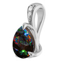 Teardrop Boulder Opal 45_White Gold_Teardrop Teardrop Boulder Opal 45_White Gold_Teardrop