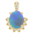 Oval Black Opal 92_Yellow Gold_Oval
