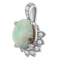 Oval Boulder Opal 106_Sterling Silver_Oval