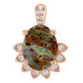 Oval Boulder Opal 107_Rose Gold_Oval