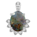 Oval Boulder Opal 113_Sterling Silver_Oval