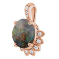 Oval Boulder Opal 113_Rose Gold_Oval