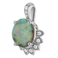 Oval Boulder Opal 115_Sterling Silver_Oval