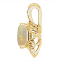 Round White Opal 118_Yellow Gold_Round