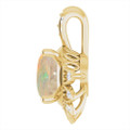 Round White Opal 119_Yellow Gold_Round
