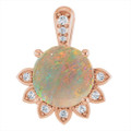 Round White Opal 119_Rose Gold_Round